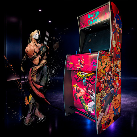 Recreativa arcade Sanura – canteo PVC premium
