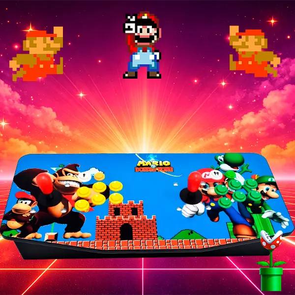 Consola arcade HDMI Kissa con vinilo Mario y Donkey Kong