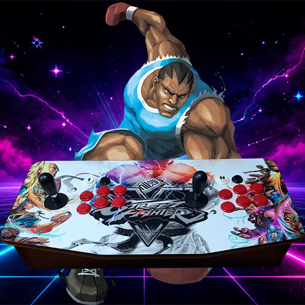 Consola arcade HDMI Kissa con vinilo Street Fighter