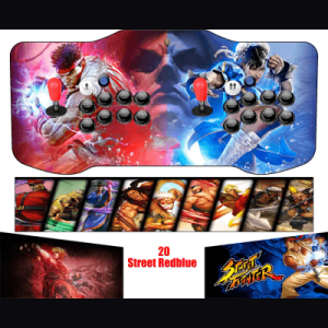 20 Street Fighter Red/Blue