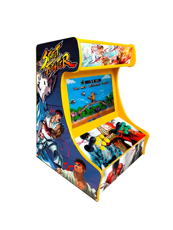 Bartop Danna 03 Street Fighter Amarilla