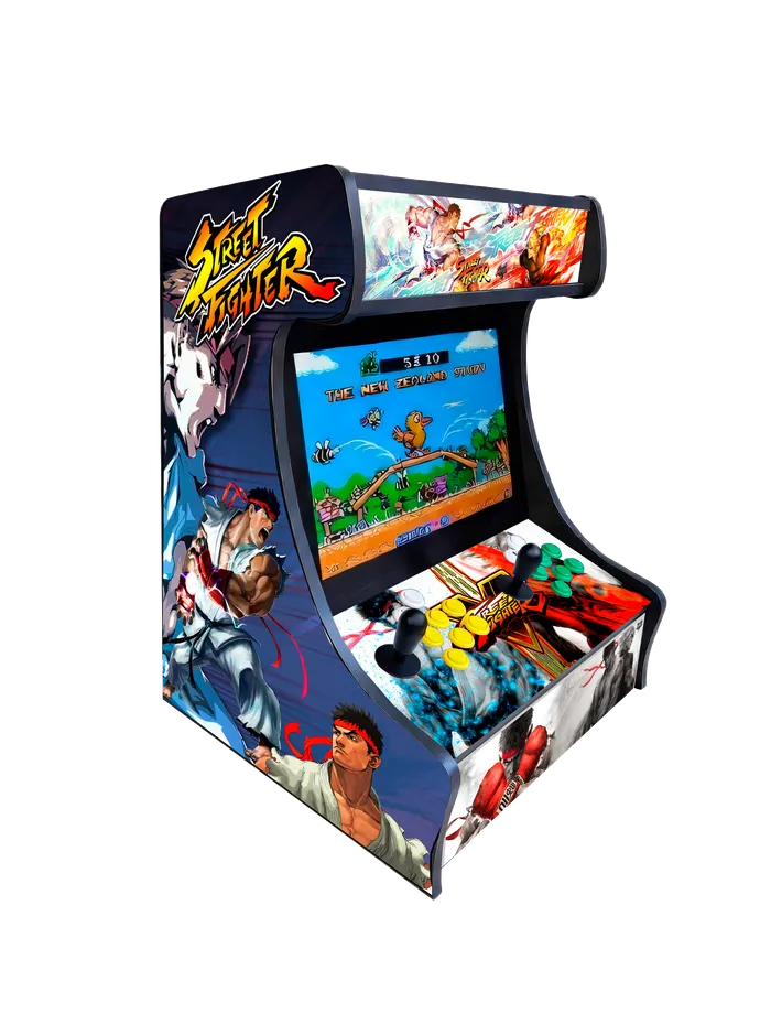 Bartop Danna 03 Street Fighter Negra