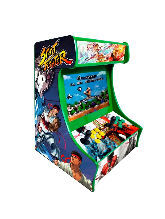 Bartop Danna 03 Street Fighter Verde