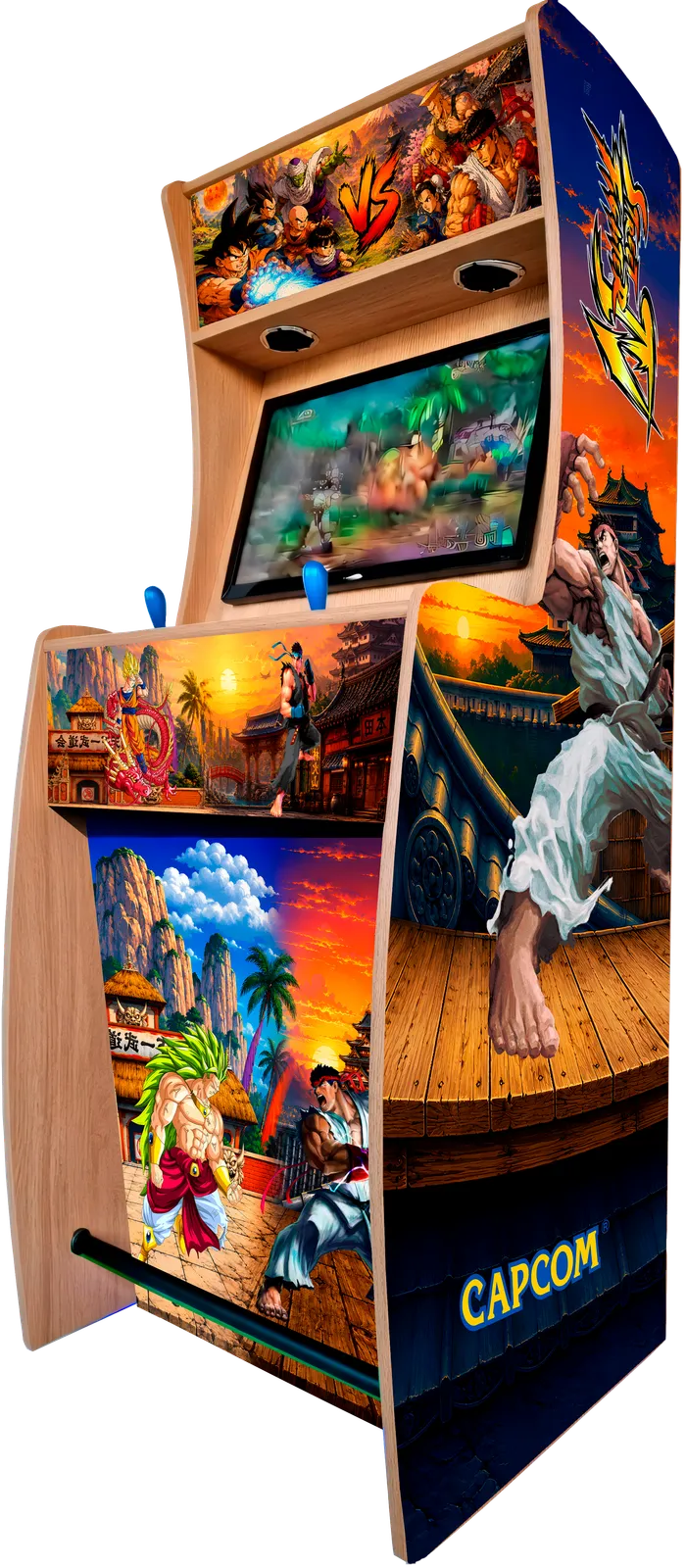 Recreativa Sanura 18 Dragon Ball vs Street Fighter Beta