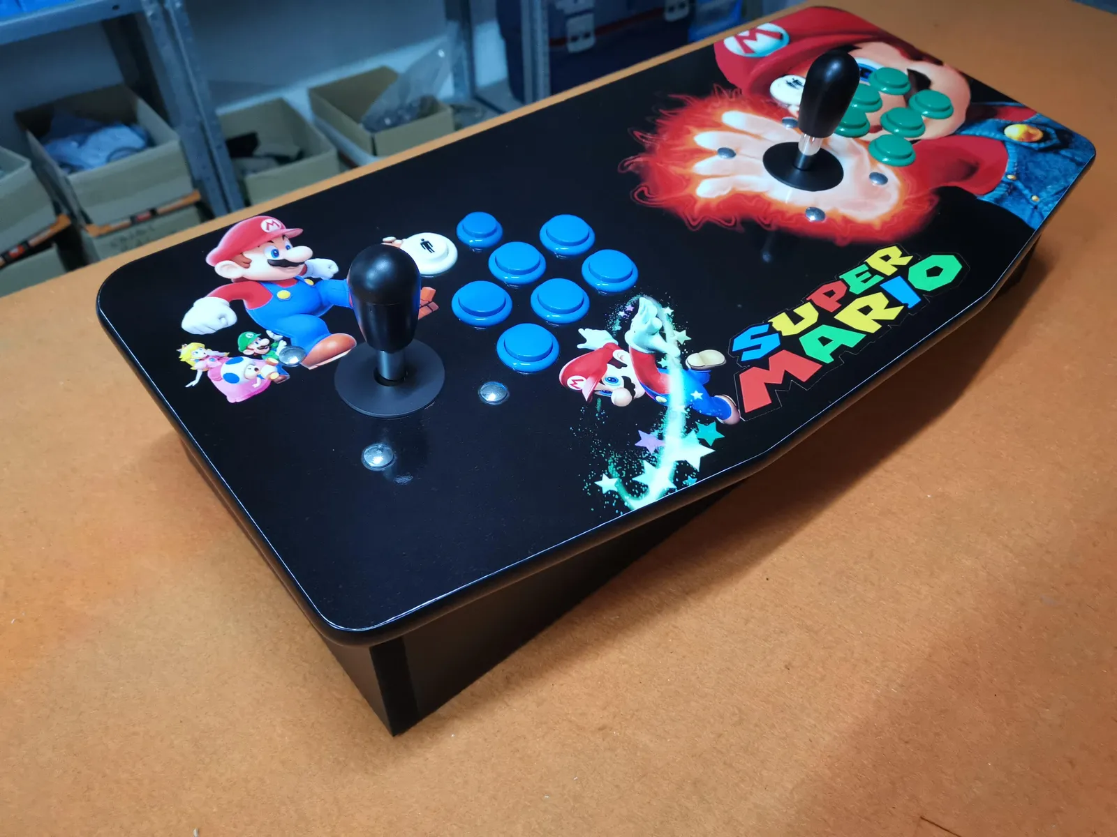 Consola Kissa 11 Mario Black foto 3