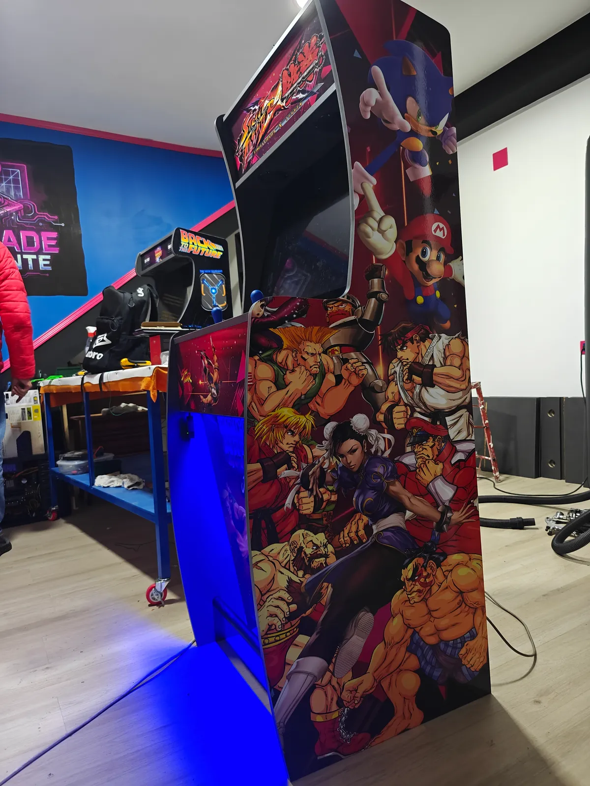 Recreativa Sanura 03 Street Fighter Roja foto 40