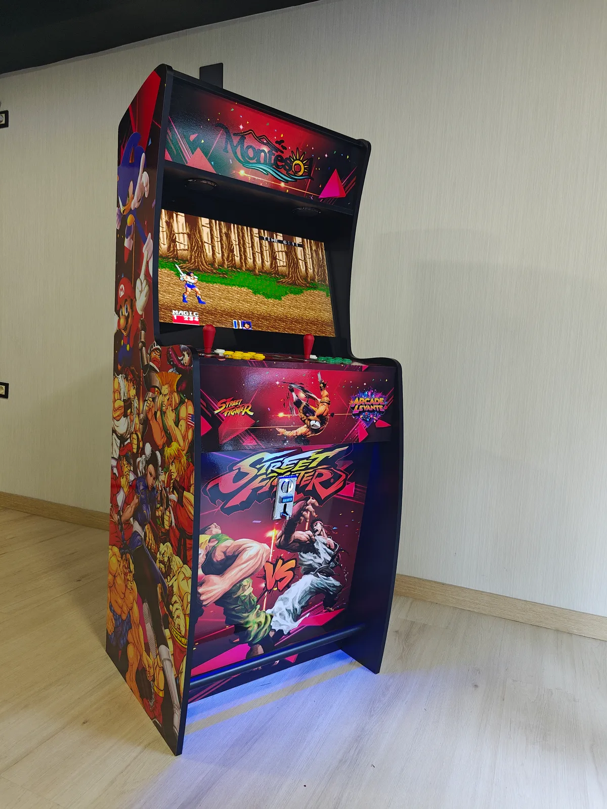 Recreativa Sanura 03 Street Fighter Roja foto 48