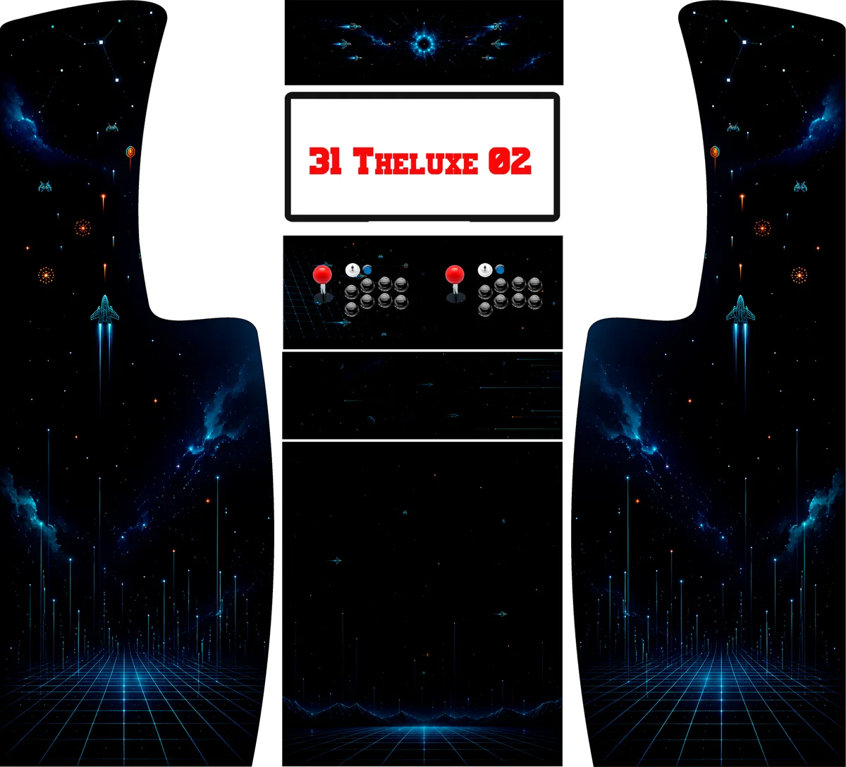 Recreativa Sanura 31 Theluxe 02 — arte completo del vinilo