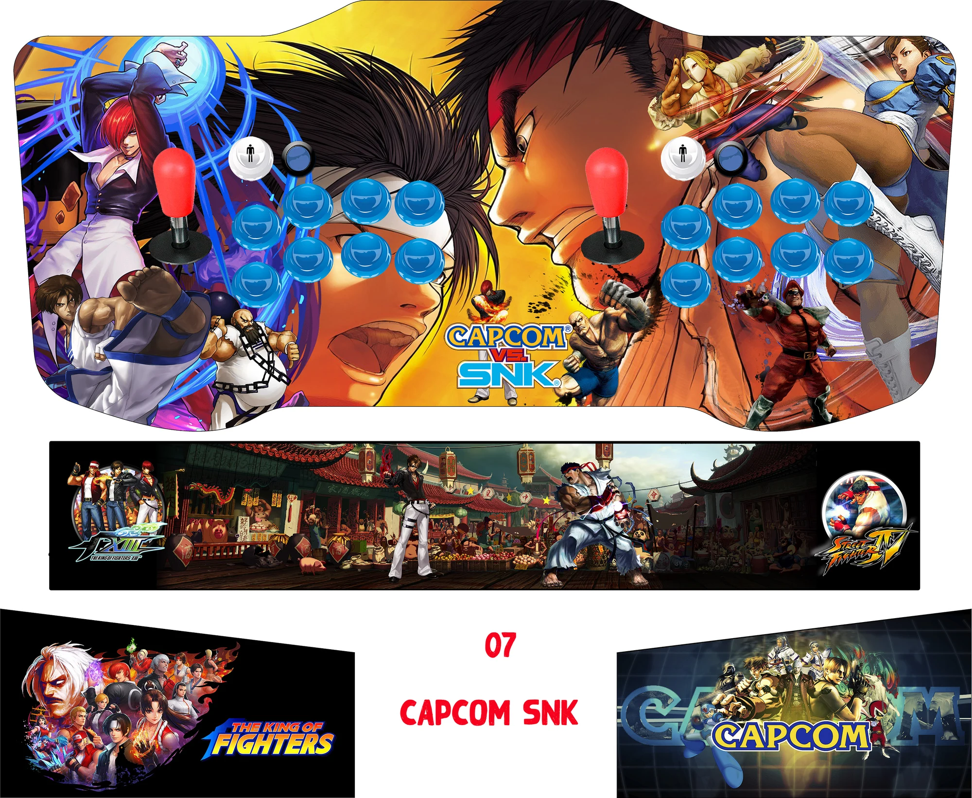 Vinilo Consola Superpro 07 Capcom SNK